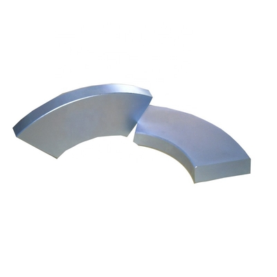 Industrial Magnet N42SH Nickel Rare Earth Tile / Segment Liner Permanent Magnets / Arc Motor